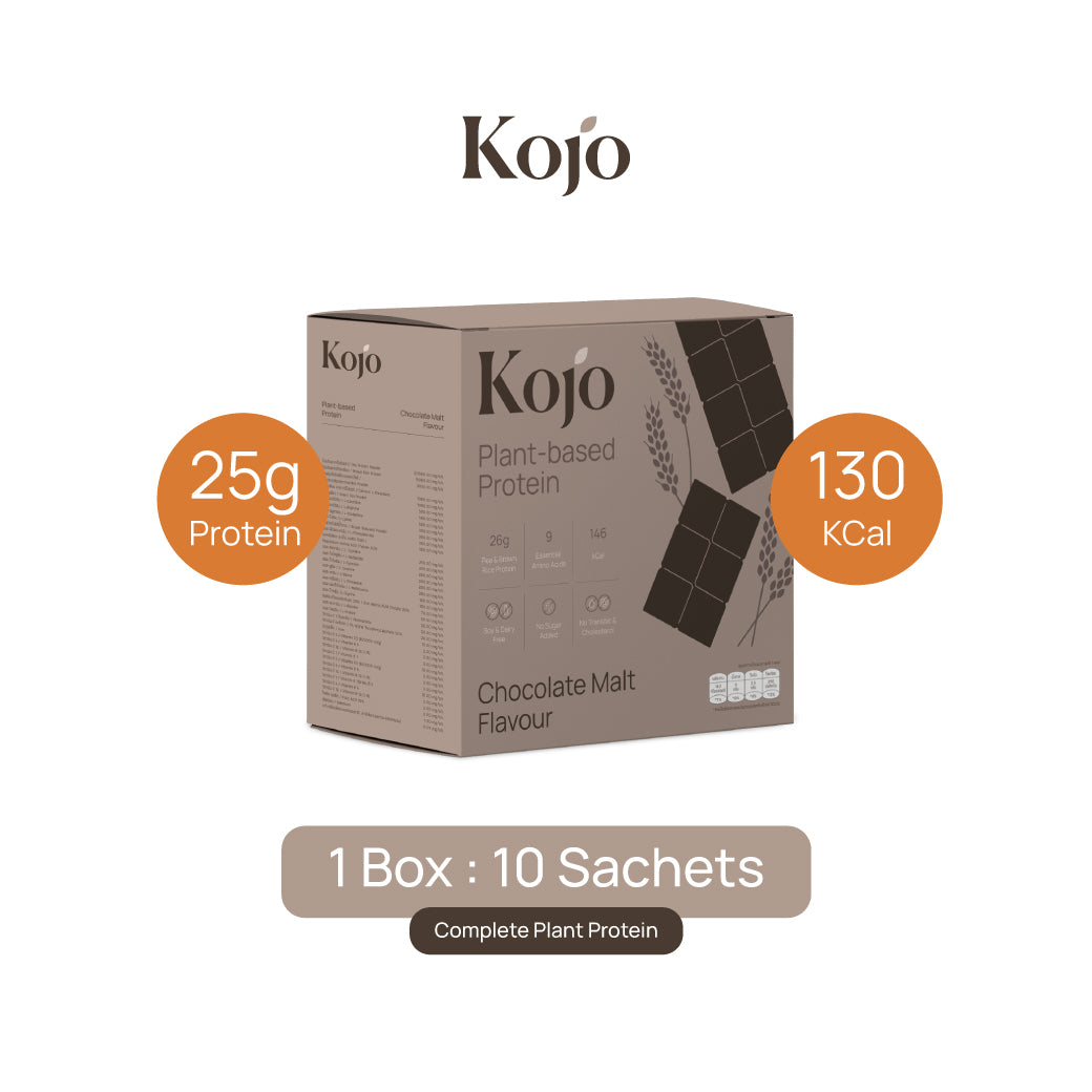 Choc Malt Flavour : Kojo Plant Based Protein