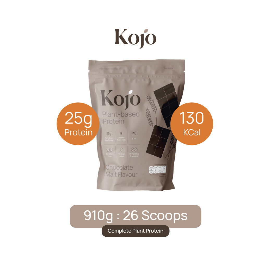 Choc Malt Flavour : Kojo Plant Based Protein