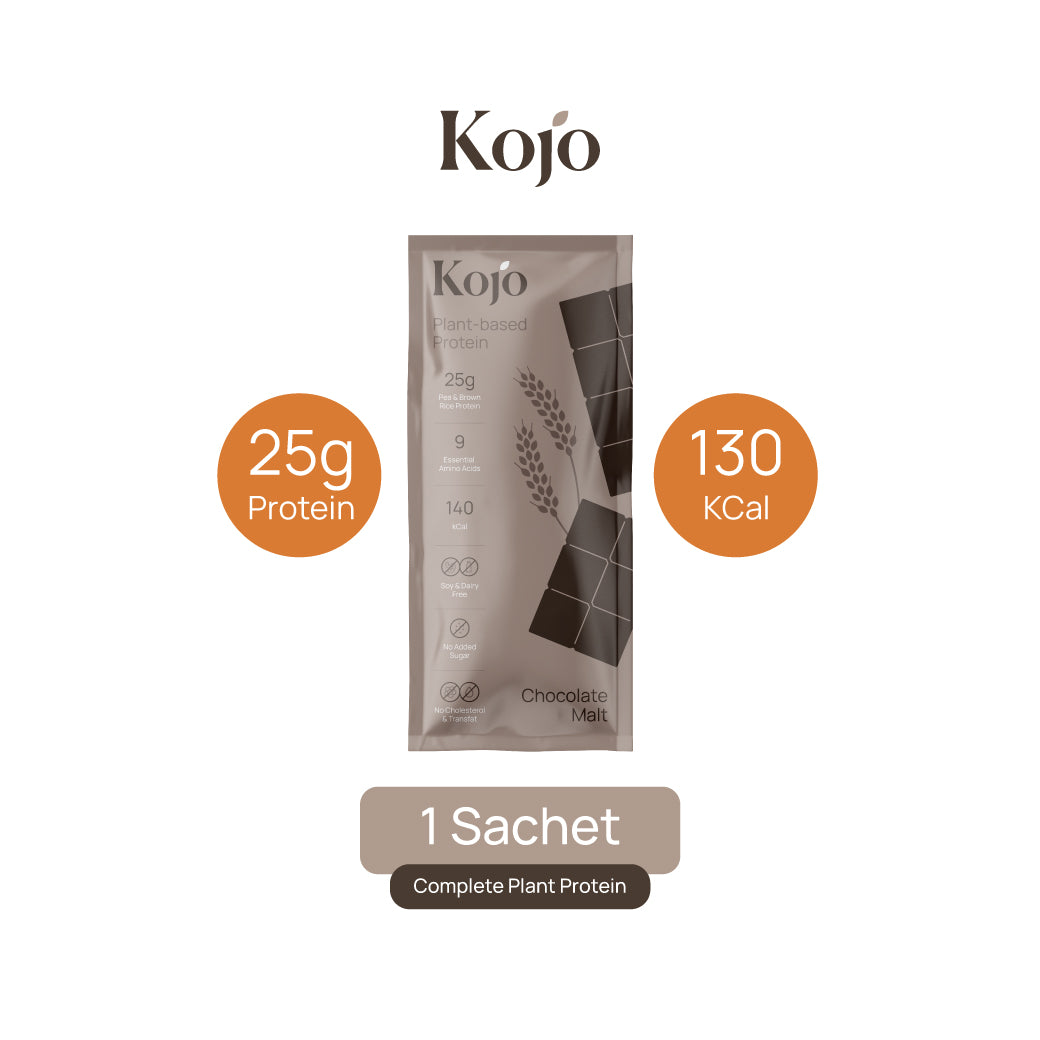Choc Malt Flavour : Kojo Plant Based Protein