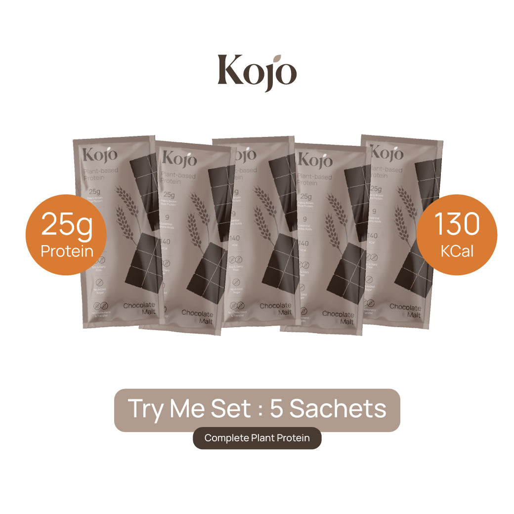 Choc Malt Flavour : Kojo Plant Based Protein