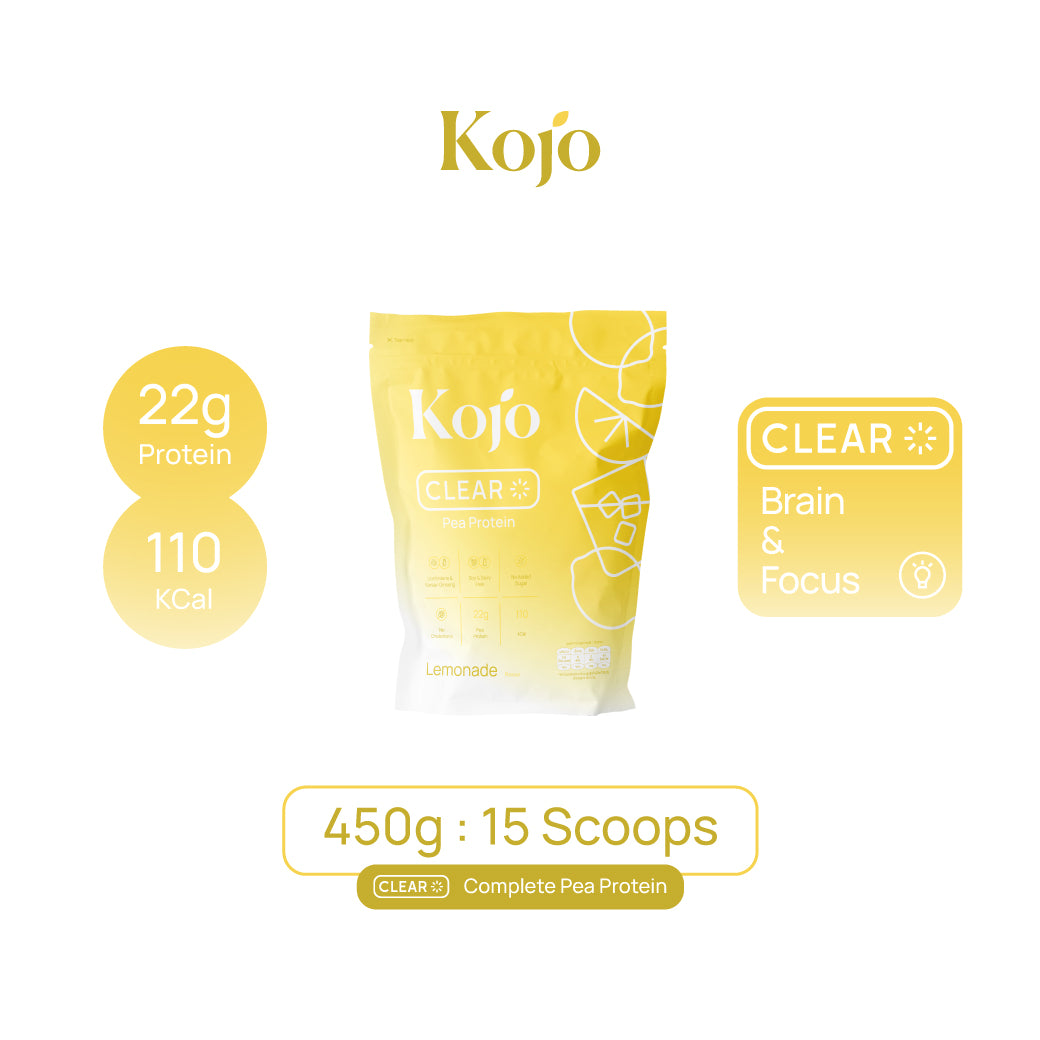 Lemonade Flavour : Kojo Clear Pea Protein