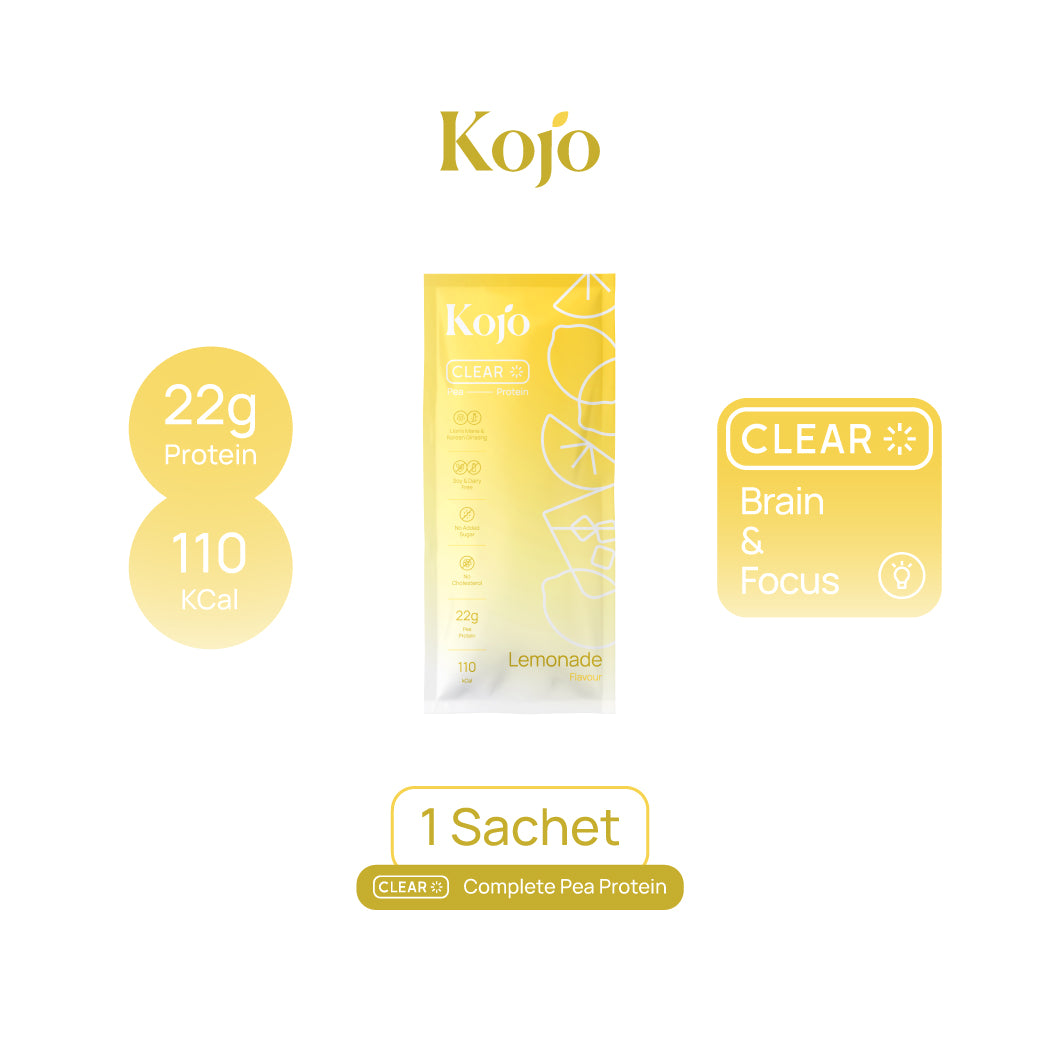 Lemonade Flavour : Kojo Clear Pea Protein