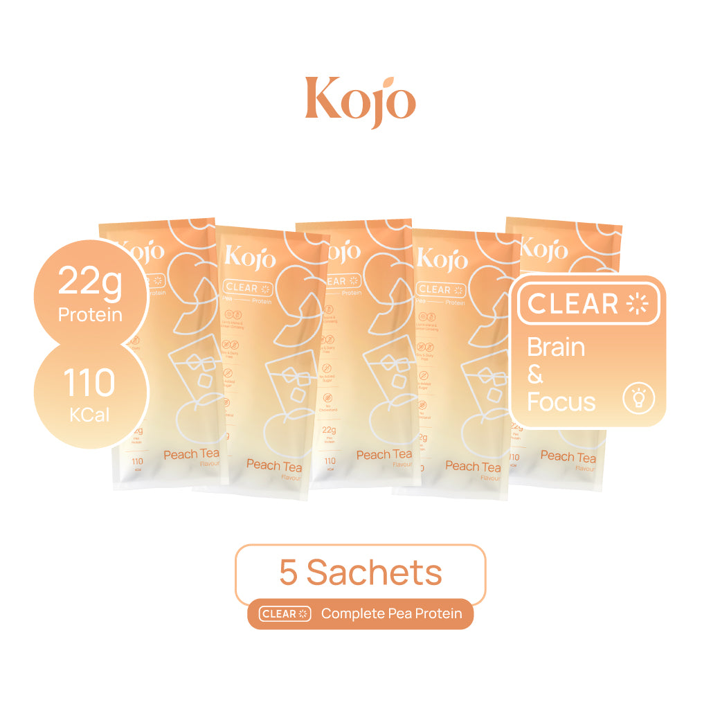 Peach Tea Flavour : Kojo Clear Pea Protein