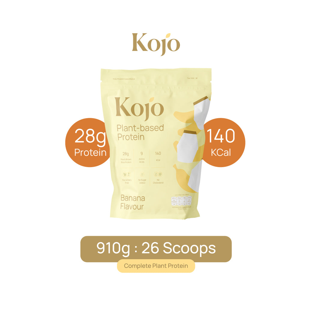 Banana Milk Flavour : Kojo Plant Based Protein