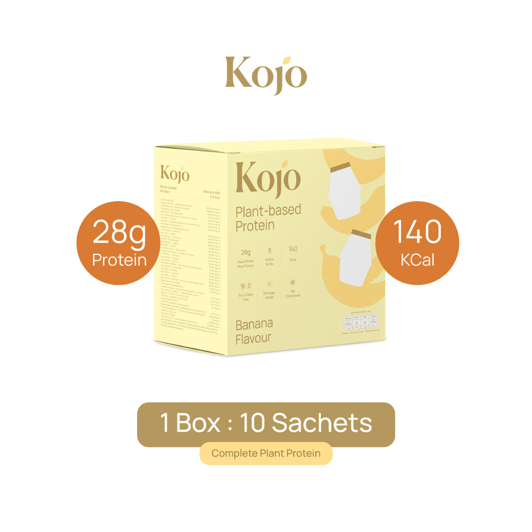 Banana Milk Flavour : Kojo Plant Based Protein
