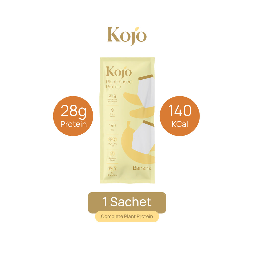 Banana Milk Flavour : Kojo Plant Based Protein