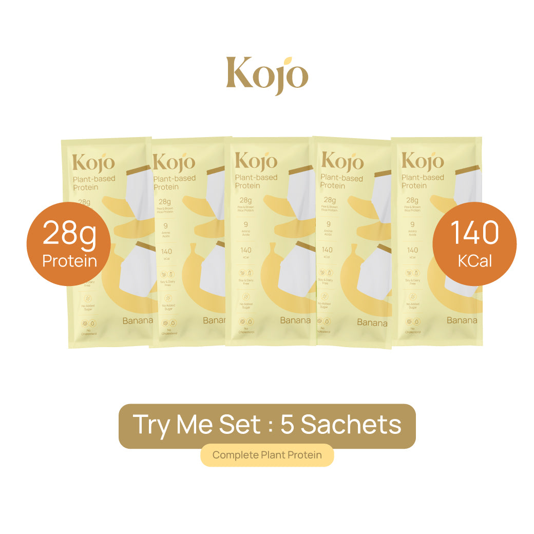 Banana Milk Flavour : Kojo Plant Based Protein