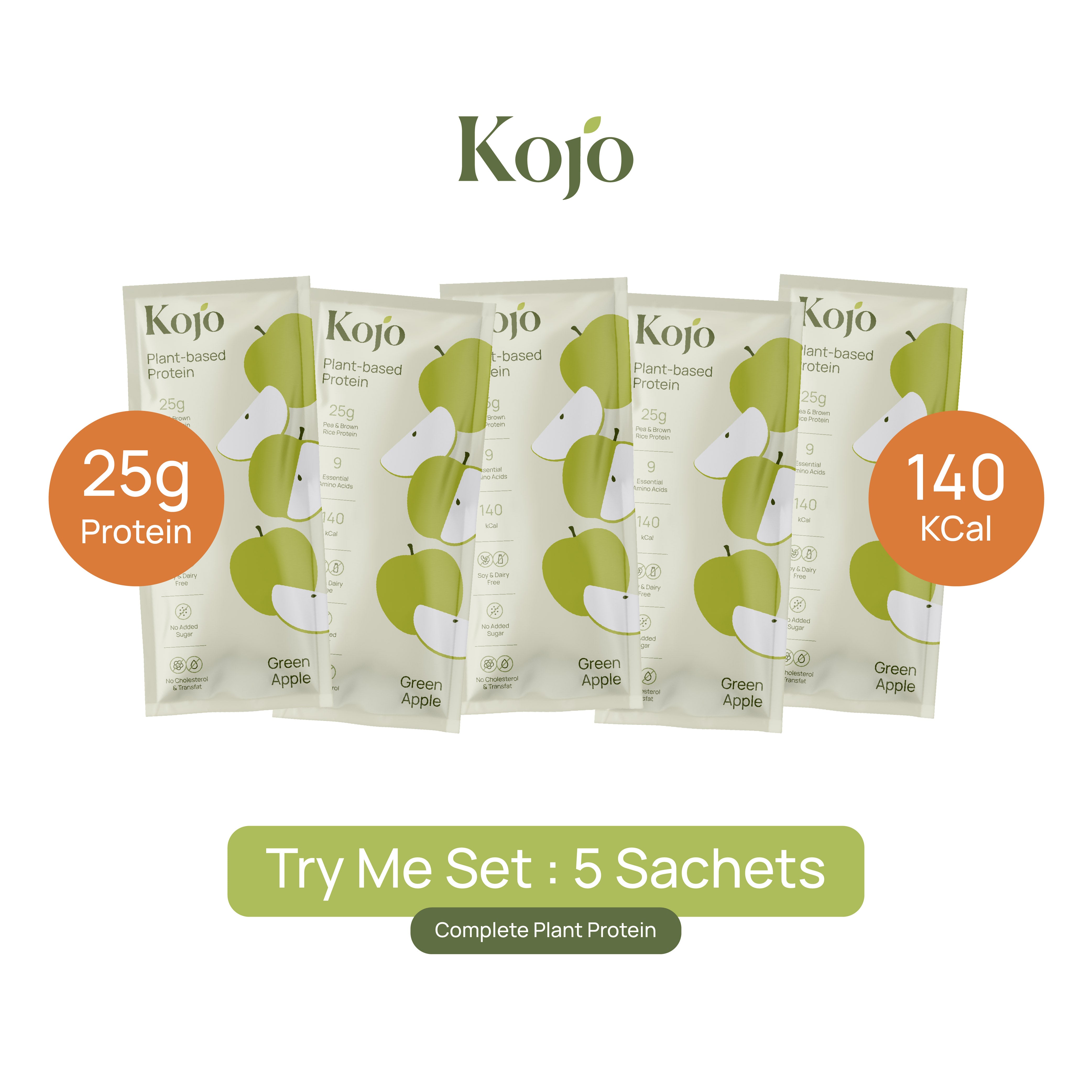 Green Apple Flavour : Kojo Plant Based Protein