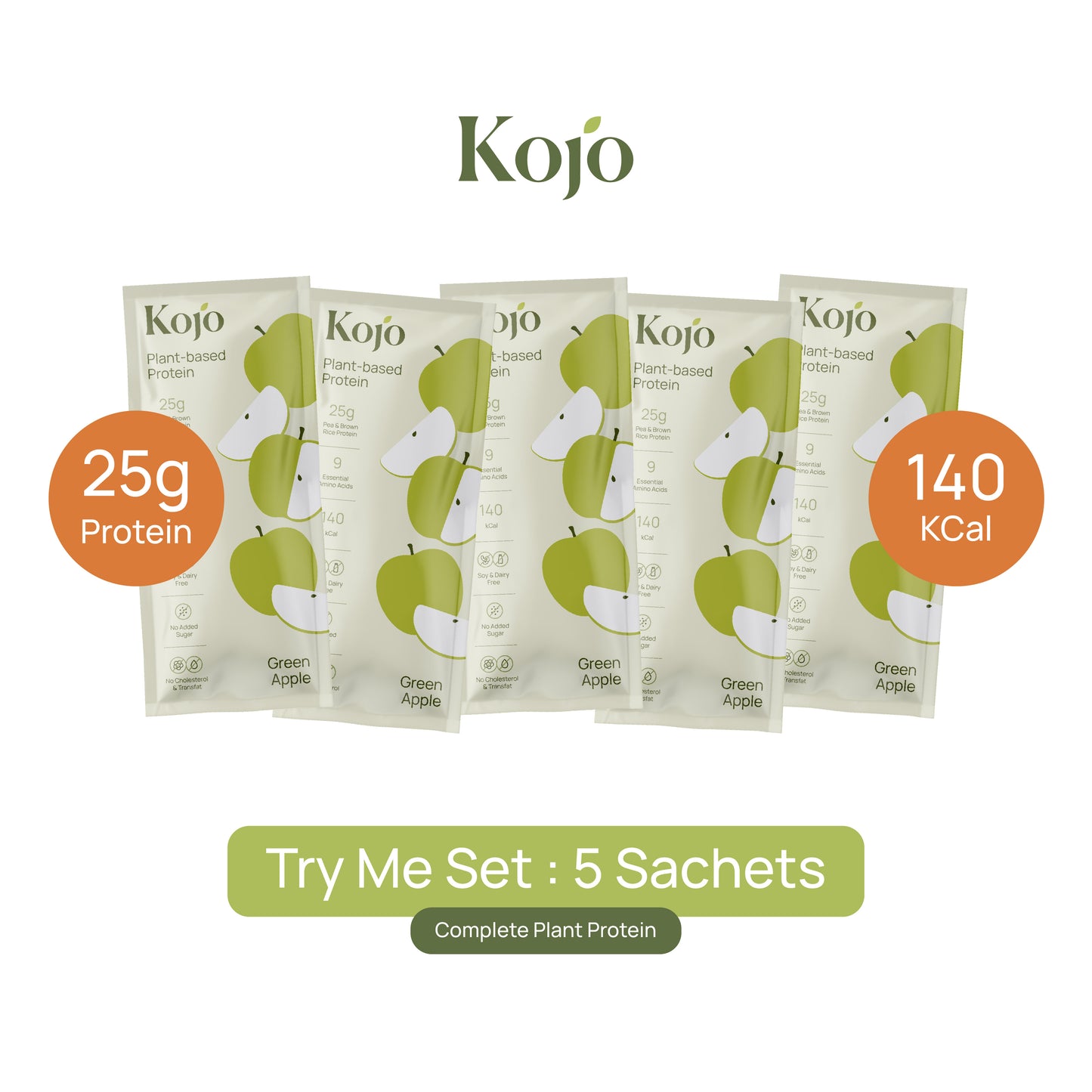 Green Apple Flavour : Kojo Plant Based Protein