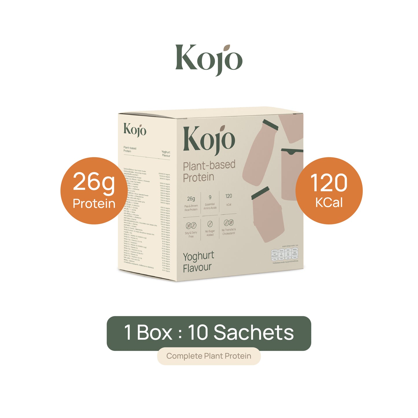 Yoghurt Flavour : Kojo Plant Based Protein