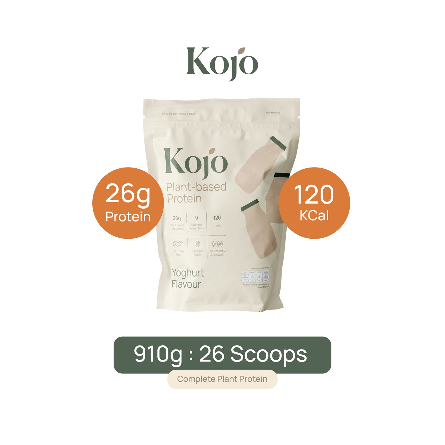 Yoghurt Flavour : Kojo Plant Based Protein