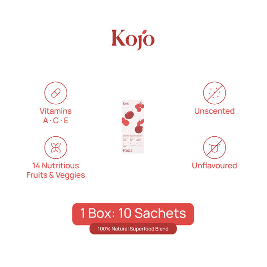 Bundle Set 2 Bag Kojo Reds Greens โคโจเรดส์ กรีน เซ็ต 2 ถุง คละรสชาติ