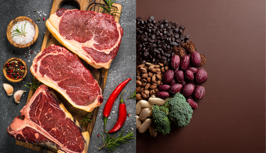 plant based protien and meat