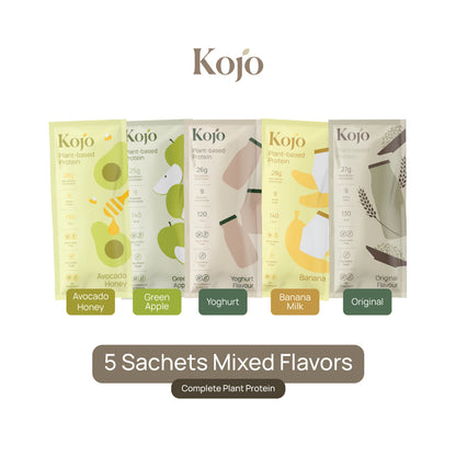 Kojo Plant-Based Protein : Try Me Set 5 sachets