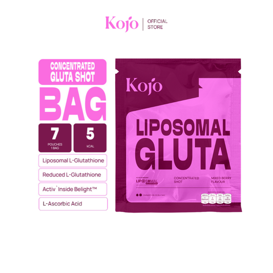 Kojo Gluta Shot Dual Glutathione กลูต้าช็อต เข้มข้น 2 รูปแบบ ผิวใส ดูดซึมไว