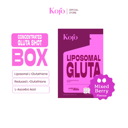 Kojo Gluta Shot Dual Glutathione กลูต้าช็อต เข้มข้น 2 รูปแบบ ผิวใส ดูดซึมไว