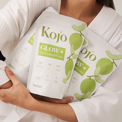 Melon Flavour : Kojo Glow Plant Based Protein